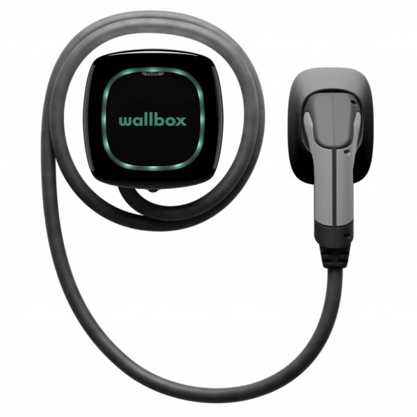 Wallbox-pulsar-plus-zwart-laadpaal-type2-laadkabel-kopen-online-22kw-eco-smart-mywallboxapp-full-green-duurzaamautoladen.nl-snelle-levering