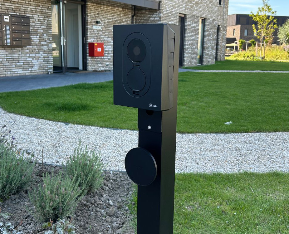 Papendrecht 1 Laadpaal installeren Zaptec Go 2 op Onepole Lite Duurzaamautoladen